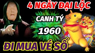 THẦY TỬ VI TIẾT LỘ 4 NGÀY ĐẠI LỘC TRONG THÁNG 11 ÂM LỊCH TUỔI CANH TÝ MUA NGAY VÉ SỐ TRÚNG CỰC ĐẬM [upl. by Bettine866]