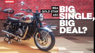 BSA Gold Star 650 Walkaround  OVERDRIVE [upl. by Gibbie]