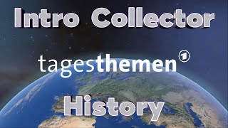 Geschichte der TagesthemenIntros der ARD  Intro Collector History [upl. by Aitel]