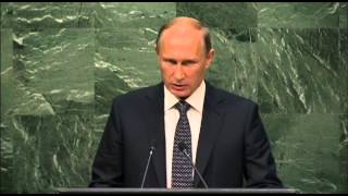 Fédération de Russie  Débat 2015 de lAssemblée générale de lONU [upl. by Joash]