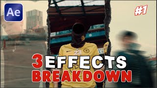 3 QUICK and EASY EFFECTS  After Effects Tutorial [upl. by Nlycaj]