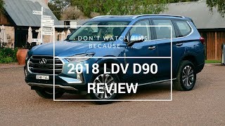 HOT 2018 LDV D90 REVIEW [upl. by Ahtis824]