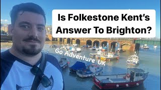 Folkestone Seafront Walking Tour [upl. by Anawaj816]