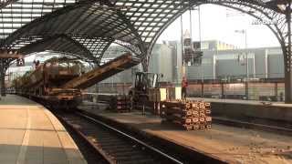 Gleisbau Doku in Köln auf der Hohenzollernbrücke und im HBF [upl. by Uund]