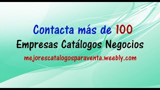 😍 100 Mejores Empresas de Venta por Catalogo  top business [upl. by Shaver820]