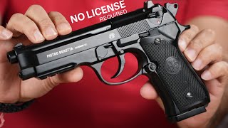 Blowback Air Gun No License required  Umarex Beretta M92A1 CO2 BB Air Pistol [upl. by Eniamor]