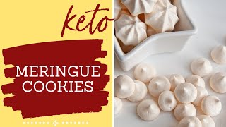 🎉 How to make the best incredibly delicious Keto Meringue Cookies Keto ketocookies [upl. by Lia]