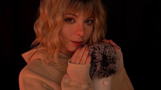 ASMR  3h cosiest most sensitive Unintelligible Whispering amp Fluffy Mic Scratching  layered sounds [upl. by Carnes]