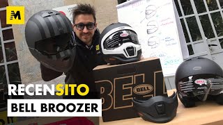 Bell Broozer Recensione casco customcaferacer [upl. by Hukill]