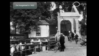 De Hoogstraat in Weesp gefilmd in 2012 en in 1922 [upl. by Mulry]