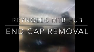 Reynolds MTB rear hub end cap removal [upl. by Ahsatak287]