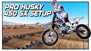 MY PODIUM APPROVED PRO HUSKY 450 SETUP [upl. by Quince]