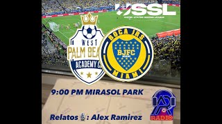 WEST PALM BEACH VS BOCA JUNIORS [upl. by Michon]