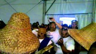 Ahousaht performing  canoe journeys 2010 [upl. by Vijnas]