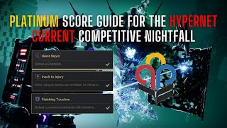 Platinum Score Guide For The HyperNet Current Competitive Nightfall  Guardian Games 2024 Guide [upl. by Oniluap]