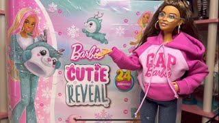 Barbie Cutie Reveal Advent Calendar 2023 Adult Collector [upl. by Fink]