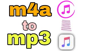 M4a to mp3 convert for mobile m4a file convert to mp3 file in mobile [upl. by Brouwer]