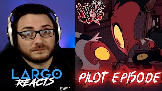 Helluva Boss Pilot  Largo Reacts [upl. by Ocnarfnaig]