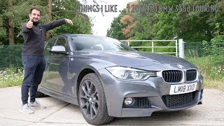 5 THINGS I LIKE   2018 F31 BMW 335d TOURING [upl. by Kosak]