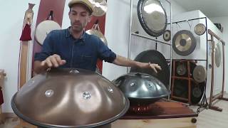 Handpan Spacedrum Evolution®  8 notes DEEP SKY – Théo Poizat [upl. by Si705]