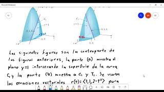 1431 Interpretación geométrica de las derivadas parciales [upl. by Jeffy]