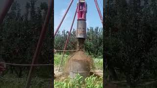 The wheat field was in dire need of water so a nearby well was drilled [upl. by Oswald]