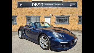 PORSCHE BOXSTER Convertible 27 981 PDK Euro 5 ss 2dr 201212 [upl. by Arahd]