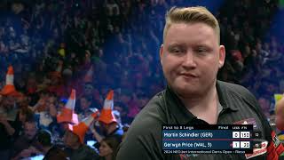 Martin Schindler vs Gerwyn Price  Full Final  NEObet International Darts Open 2024 [upl. by Atenaz]