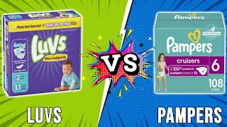 Luvs vs Pampers – How Are They Different Don’t BUY Until You Watch This [upl. by Egwan939]