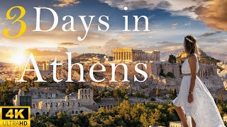 How to Spend 3 Days in ATHENS Greece  Itinerary for Firsttime Visitors [upl. by Yorztif]