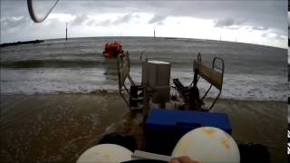 Lifeboat Recovery Sea Palling [upl. by Birkle]