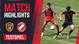 Testspiel 1 FC Lok Stendal  FC RotWeiß Kirchlengern [upl. by Atterol]