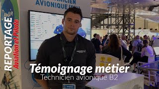 Alexandre technicien avionique B2 [upl. by Storz]