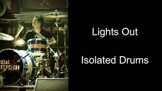 Santigold Lights Out Isolated Drums [upl. by Piotr250]