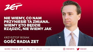 Krzysztof Bosak Nie wiemy co nam przyniesie ta zmiana Wiemy kto będzie rządzić nie wiemy jak [upl. by Nyrual291]