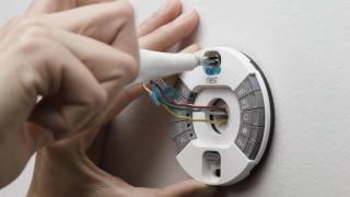 Nest Thermostat Install Video [upl. by Chancey346]