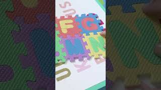 It’s a NO 📕 Jigsaw 🧩 Puzzle asmr jigsawpuzzle abcd alphabet puzzle [upl. by Lliw]