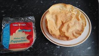 How to Cook Authentic Indian Poppadoms [upl. by Angeli]