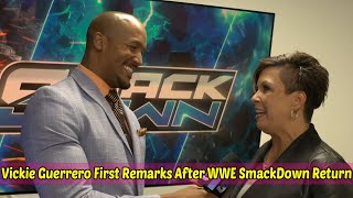 Vickie Guerrero’s First Remarks After WWE Return on SmackDown [upl. by Erikson164]