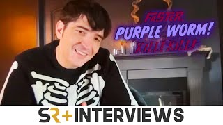 Faster Purple Worm Kill Kill Interview David Dastmalchian On The Suicide Squad Cast Game Nights [upl. by Armalla]