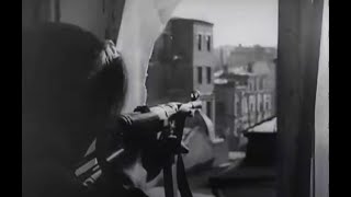 Wehrmacht heavy fighting during Third Battle of Kharkov in Ukraine in early 1943 rare WW2 footage [upl. by Eidnew]