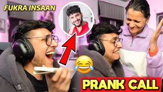 TRIGGERED INSAAN  Prank calls Fukra Insaan on stream🤣  Triggered Ipshita [upl. by Josee586]