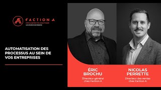 Webinaire  Automatisation des processus au sein de vos entreprises [upl. by Arten]