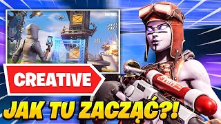 Jak budować w trybie KREATYWNYM fortnite 1 [upl. by Airetas]