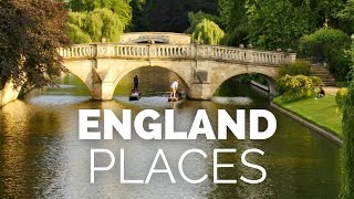 10 Best Places to Visit in England  Travel Video [upl. by Eilhsa815]