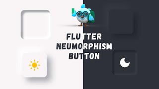 Flutter Neumorphism Button Tutorial  Create Beautifully Interactive UI Elements  Soft UI button [upl. by Lenhart]