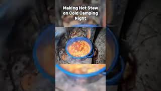 Cooking Food On Cold Camping Nightshortscampingoutdooradventure credit  OutdoorBoys [upl. by Niran]