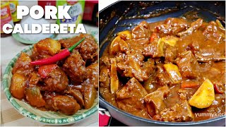 Pork Caldereta Recipe [upl. by Assennav]