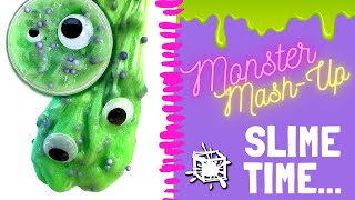 MONSTER SLIME  HOW TO MAKE step by step for kids [upl. by Oirotciv]