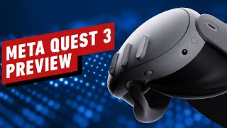 Meta Quest 3 HandsOn Preview [upl. by Jun218]